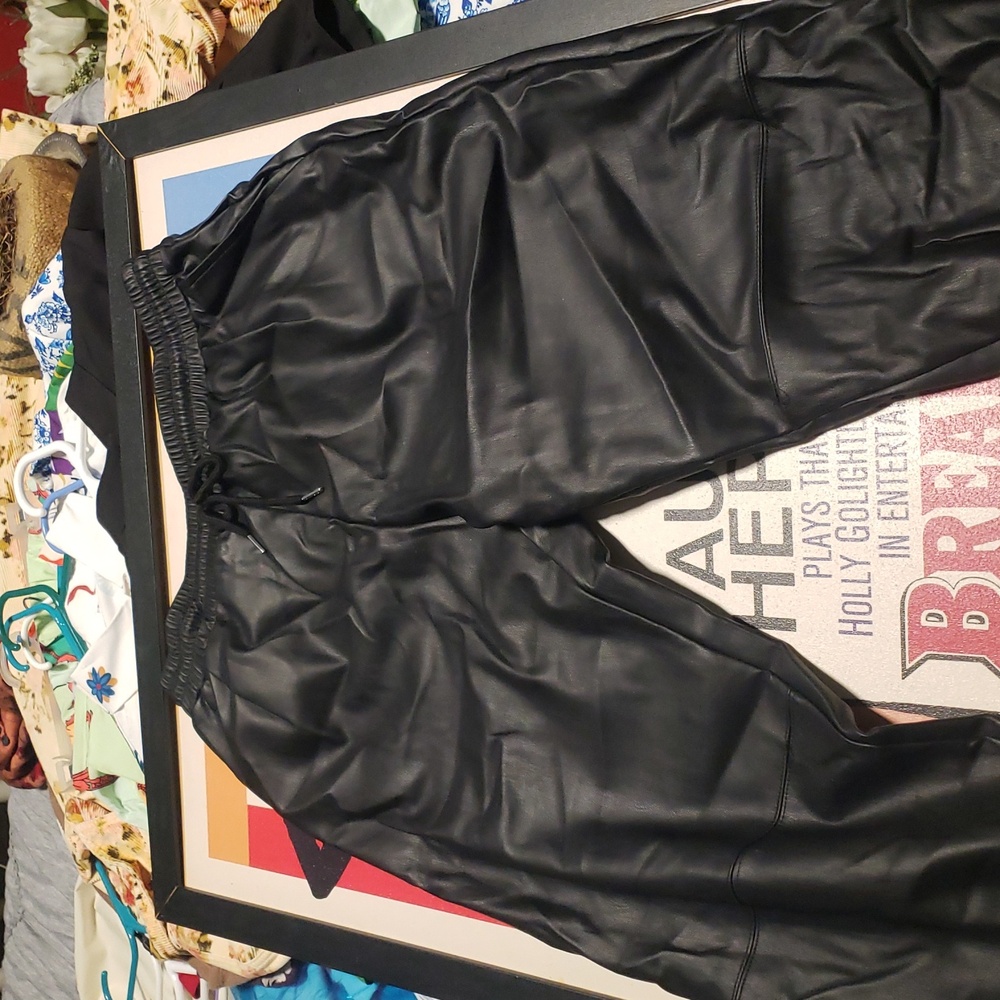 Pleather Pants